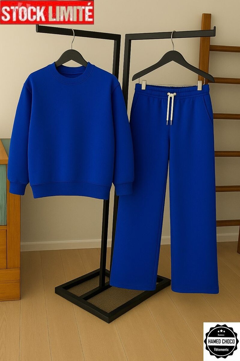 Complet pull en coton