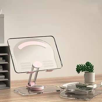 Support réglable pour téléphone et tablette avec base antidé