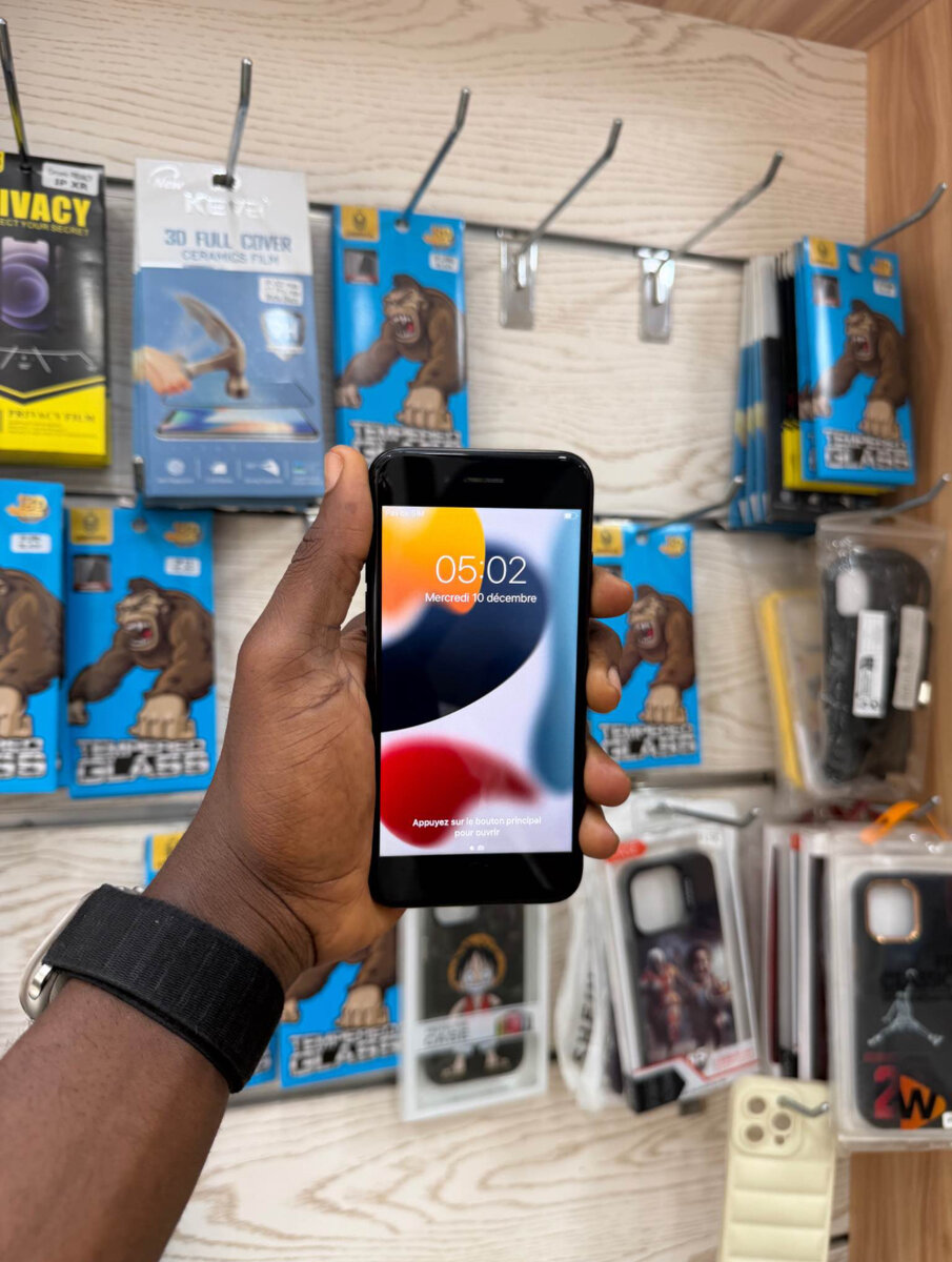 Smartphone élégant noir