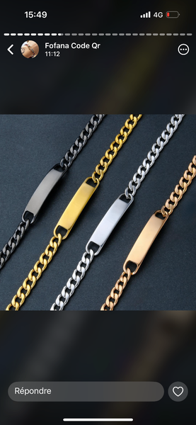 Bracelets personnalisées