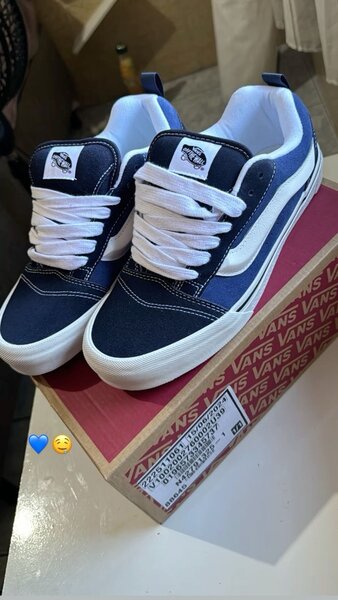 Vans Knu school bleu