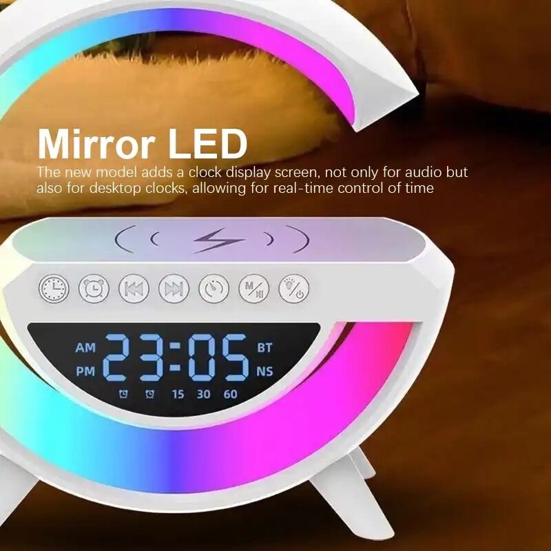 Bluetooth speaker with wireless charging