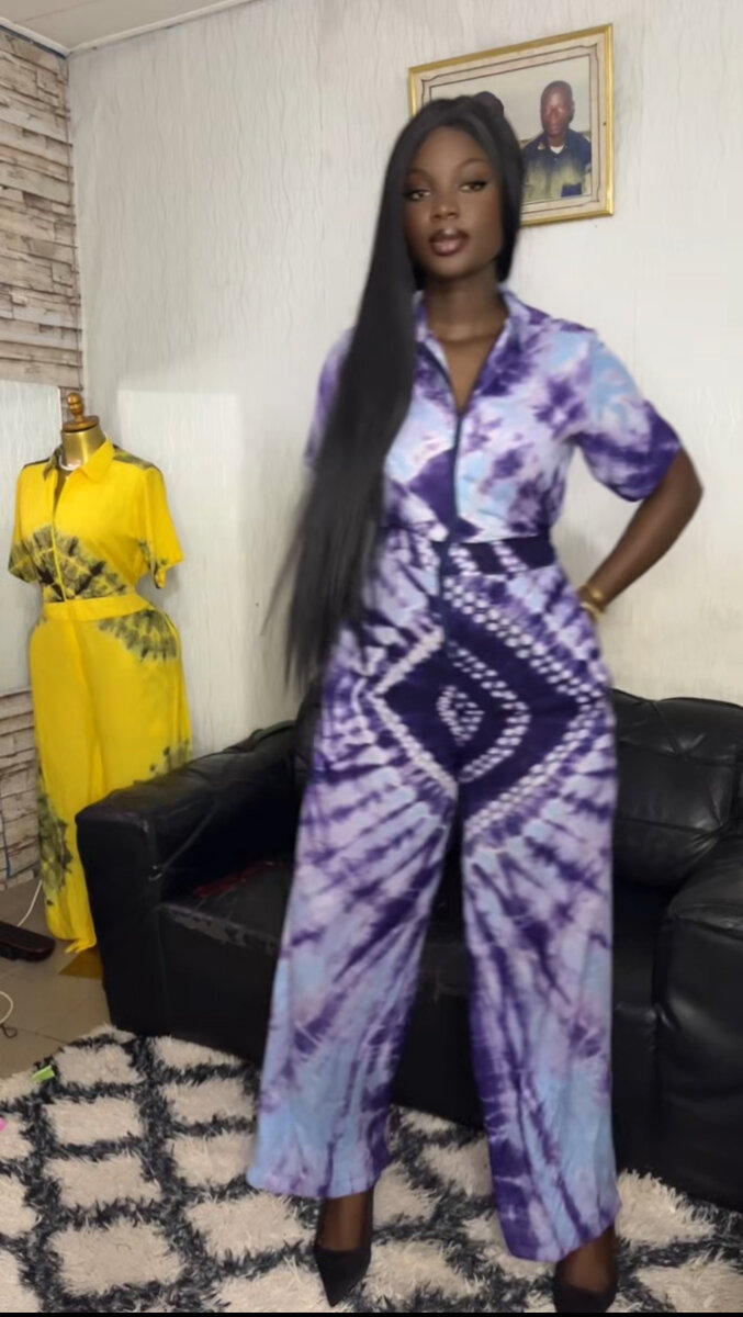 Combinaison Femme Tie-Dye