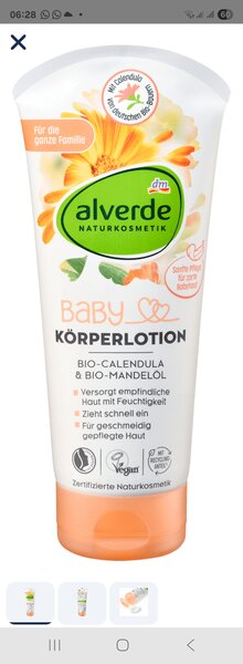 Lotion Bio Bébé Calendula