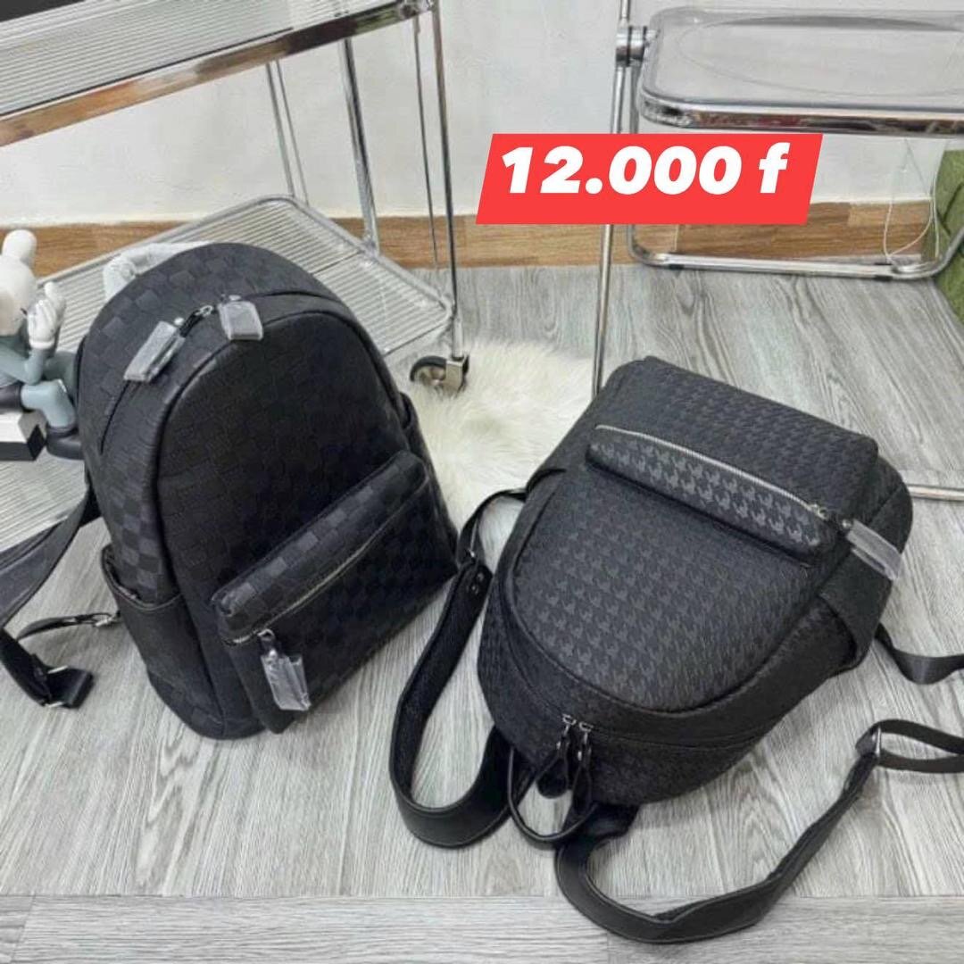 Sac à dos élégant noir