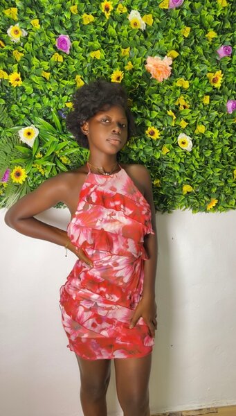 Robe d'été à fleurs