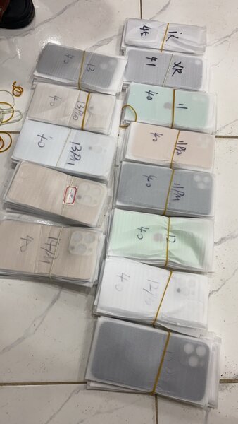 Vitre arrière d'iphone