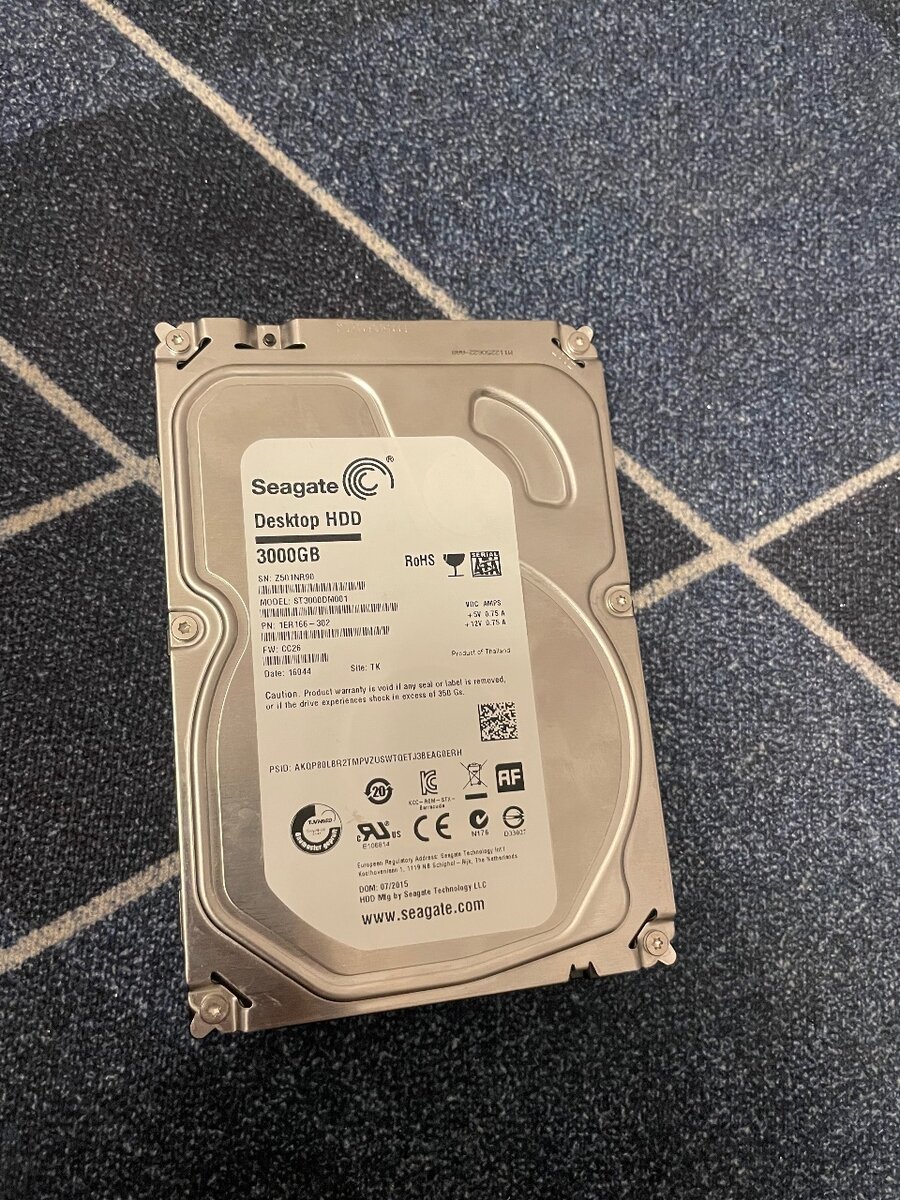 Продам hdd 3tb