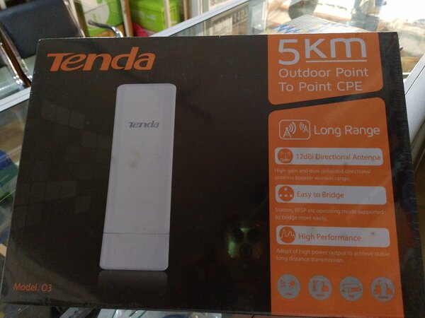 TENDA 5KM OUTDOOR POINT TO POINT CPE