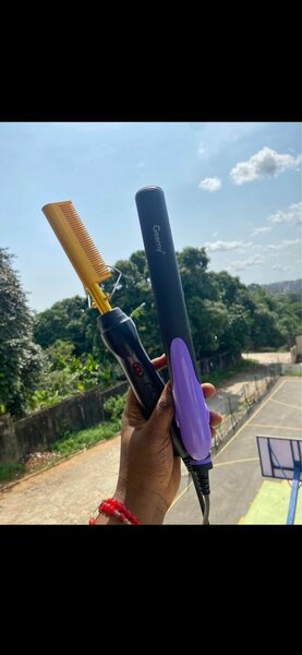 Fer à Lisser et Peigne Chauffant