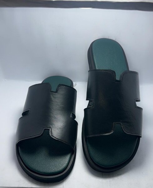 Sandales élégantes en cuir noir