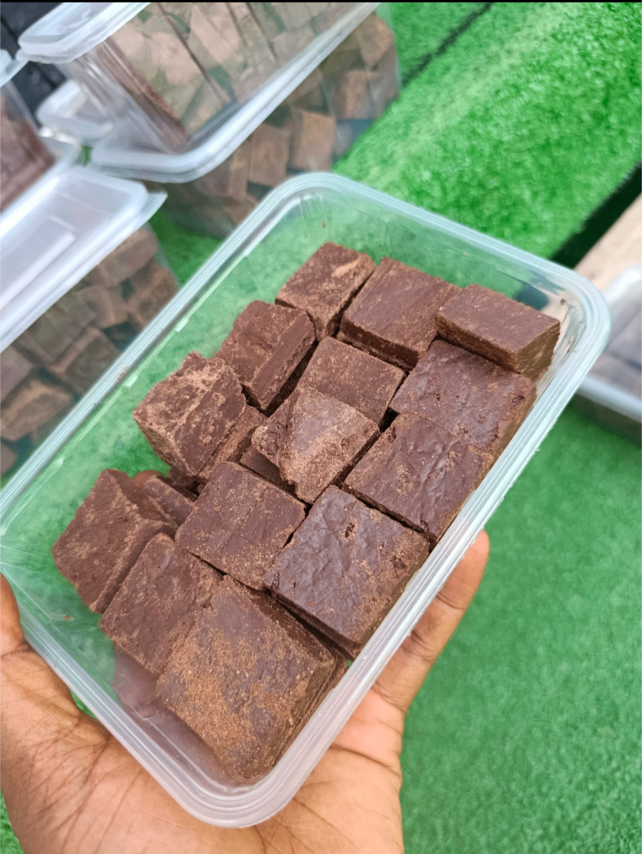 Cubes de chocolats noirs bio