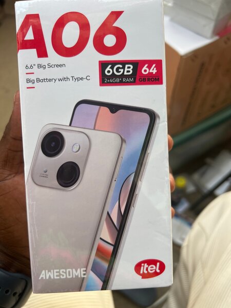 Itel A06 Smartphone 6GB RAM