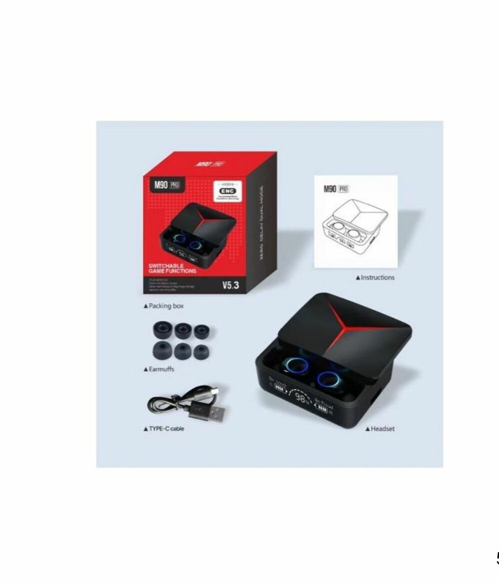 Ècouteurs Sans Fil - Bluetooth 5.3 Longue Durèe