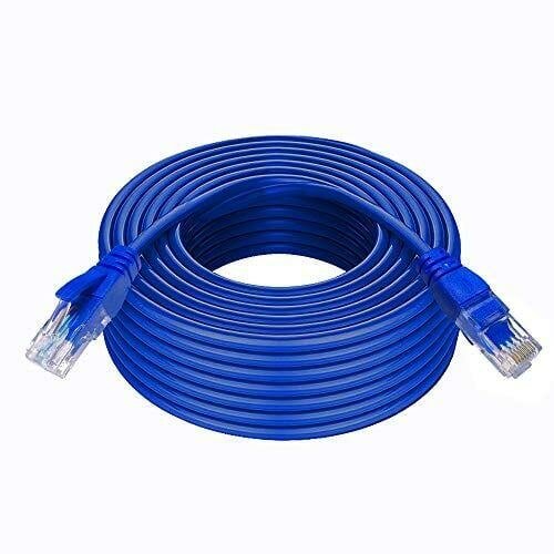 Câble Ethernet RJ45 Bleu 20m