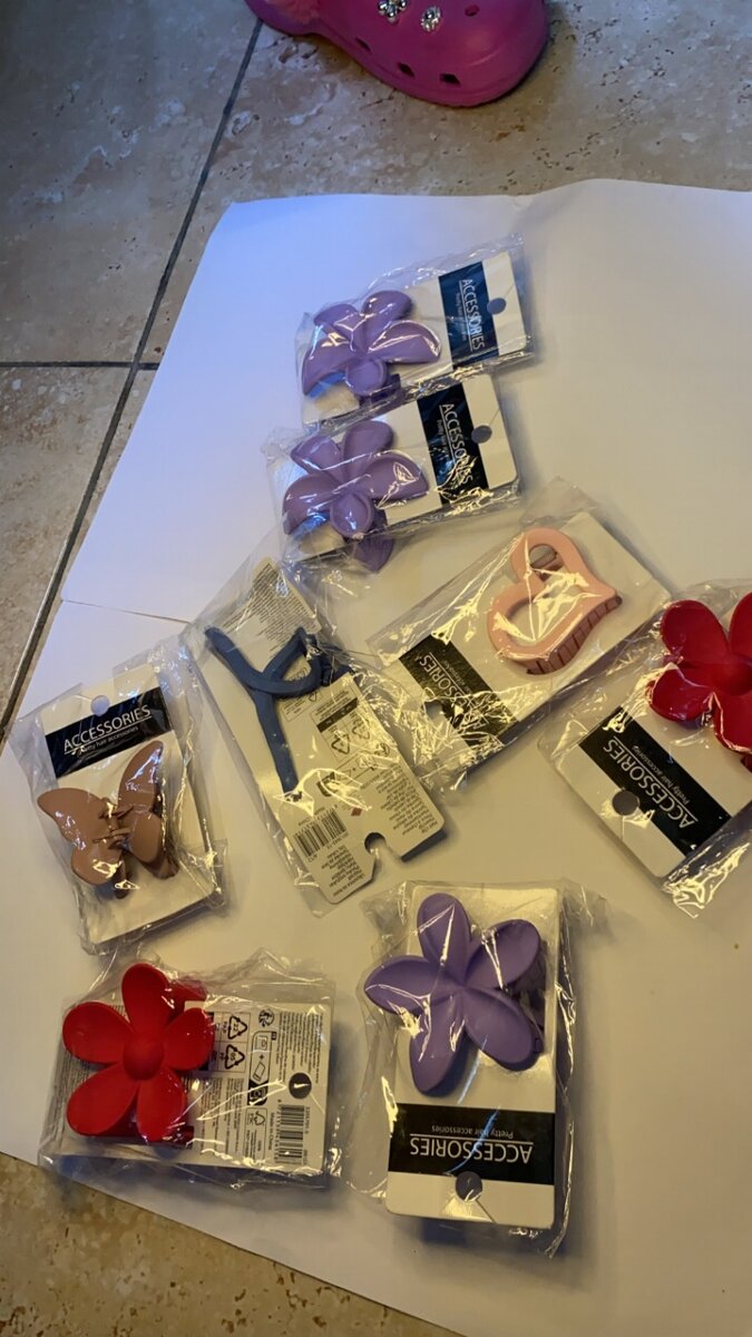 Pinces à cheveux décoratives fleuries