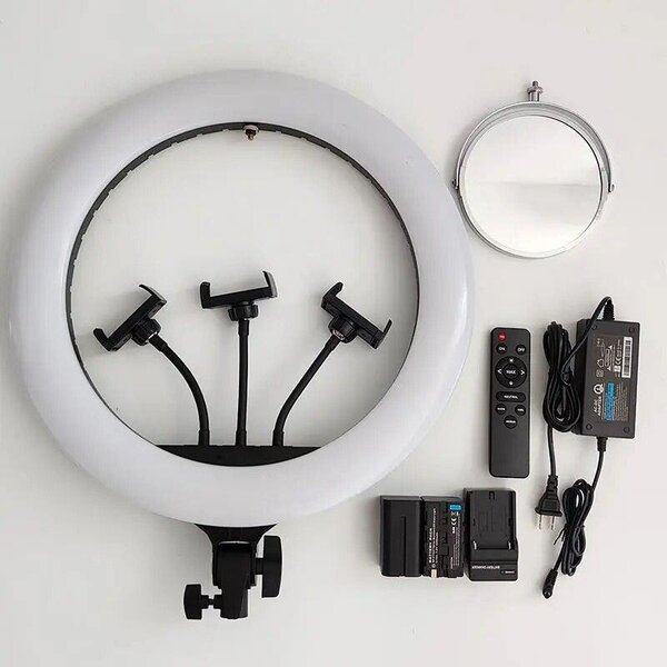 18 inches Rechargeable ringlight
