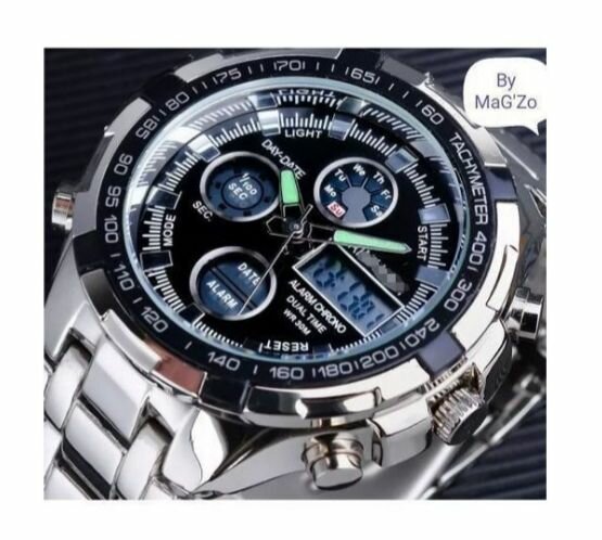 Montre Chronographe Homme Multifonction