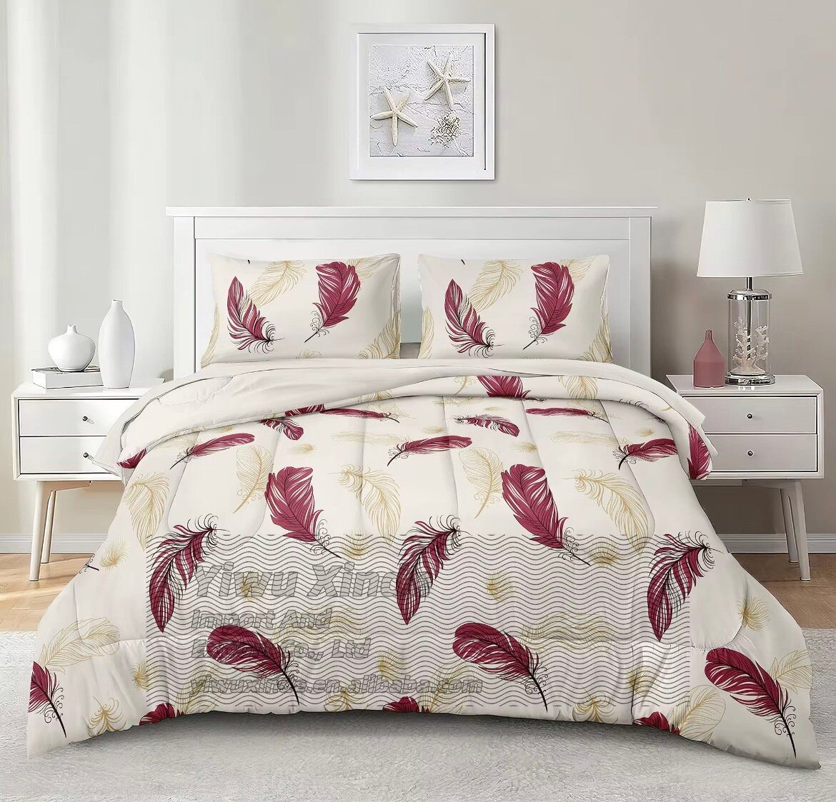 Ensemble de literie en coton luxe