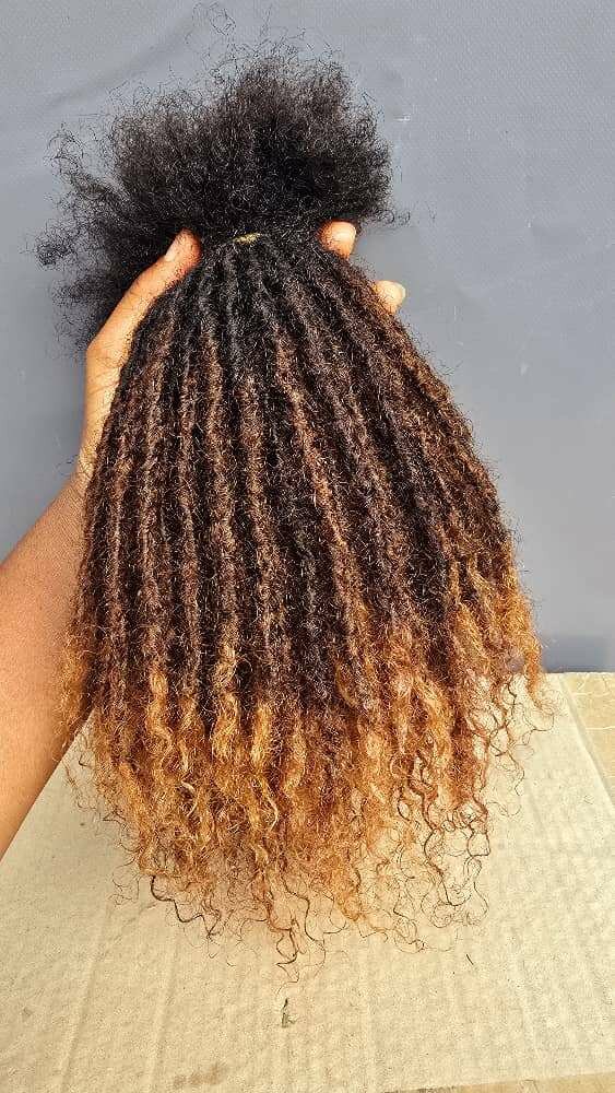 Extensions crépus bouclés