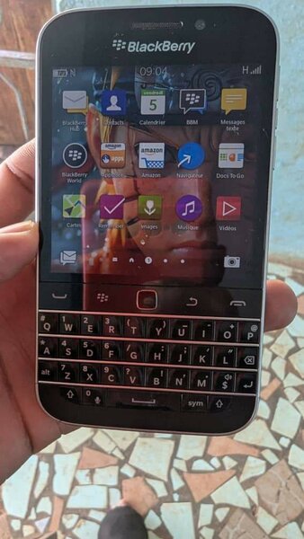 Smartphone BlackBerry Clavier