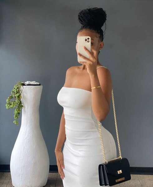 Robe Longue Bustier Élégante