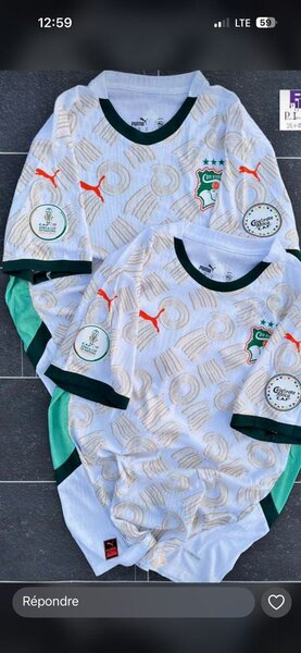 Maillot de foot Côte d'Ivoire