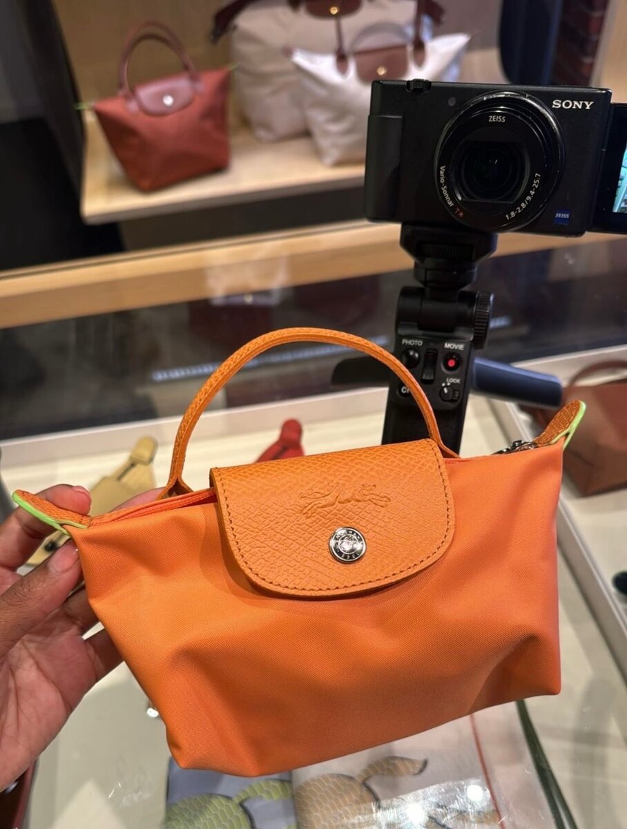 Mini Sac Pochette Orange