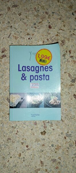 Livre de recettes Lasagnes & pâtes