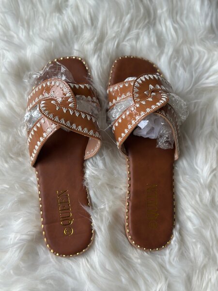 Sandales Bohèmes Tissées Élégantes