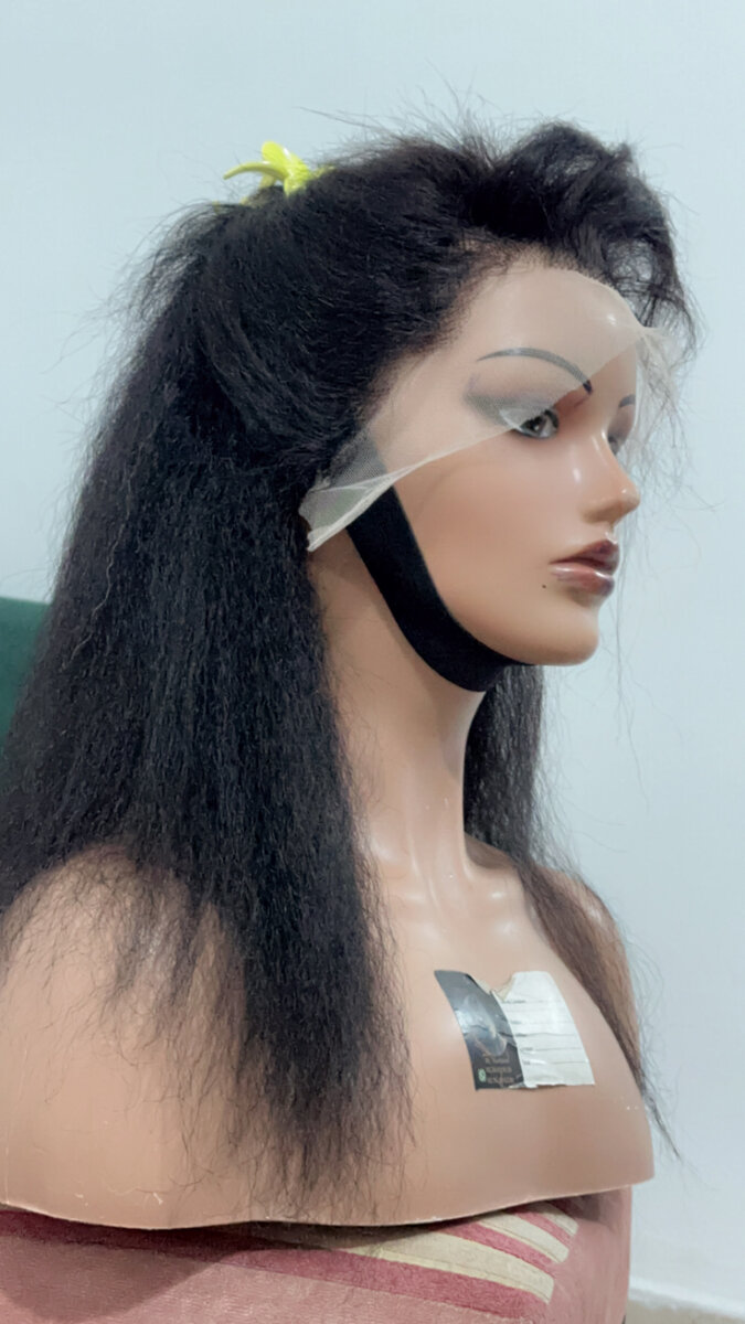 Perruque naturelle lace front