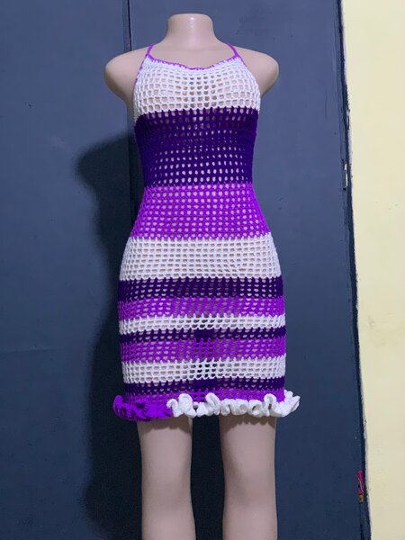 Robe crochet élégante