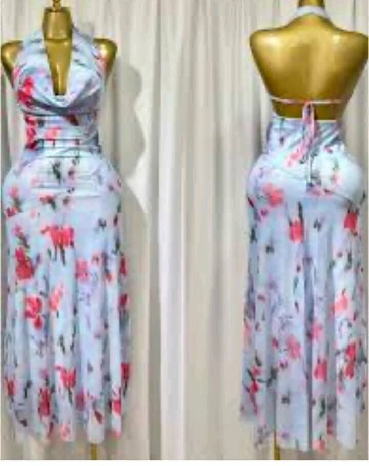 Robe d'été fluide élégante