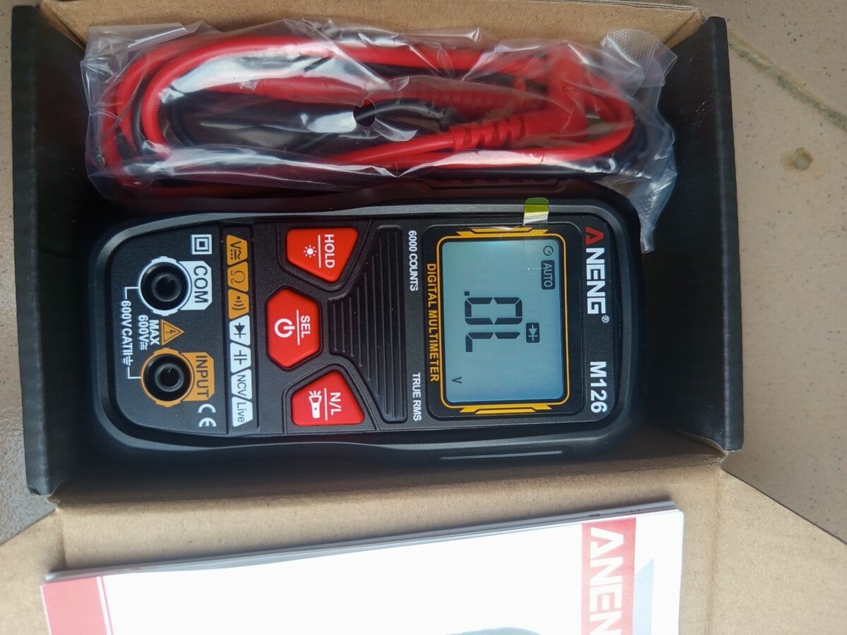 Multimètre numérique ANENG M126