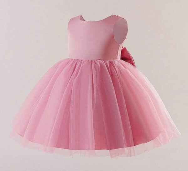 Robe de cérémonie fille rose