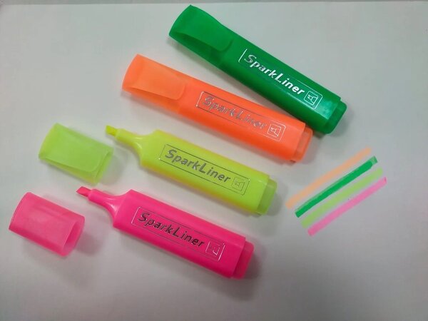 Surligneurs  le pack de 6