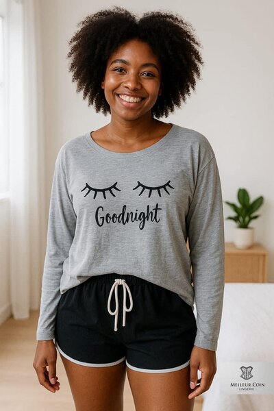 Pyjama Femme "Goodnight"