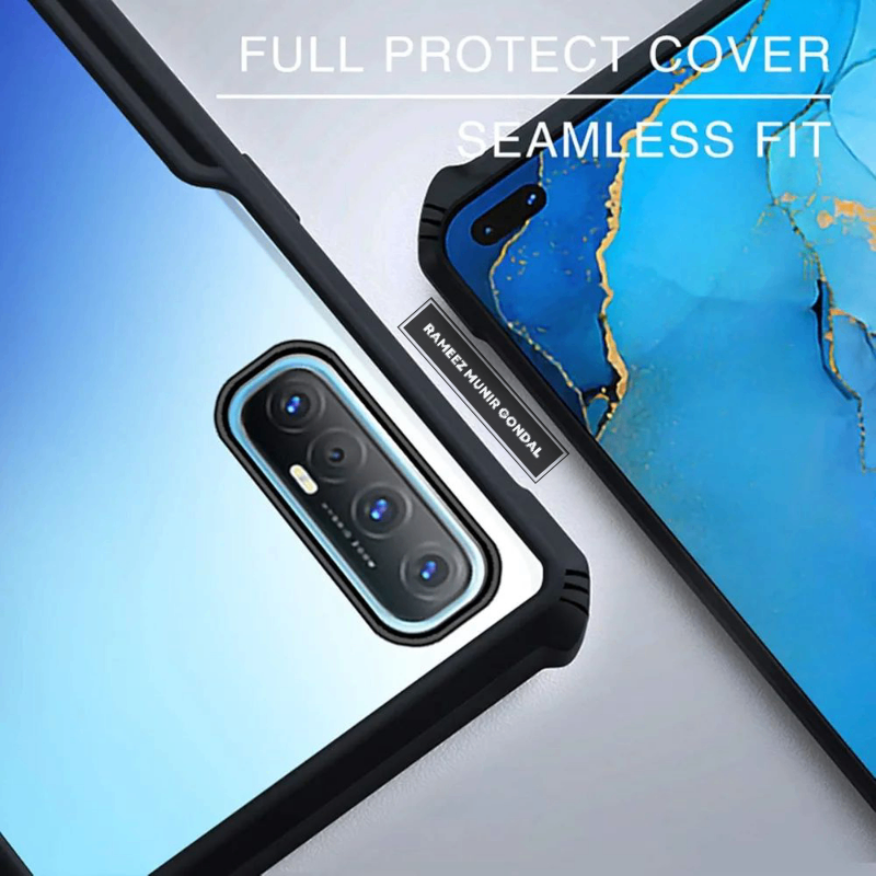Oppo Reno 3 Pro 4G Shockproof Back Cover - Protective Case