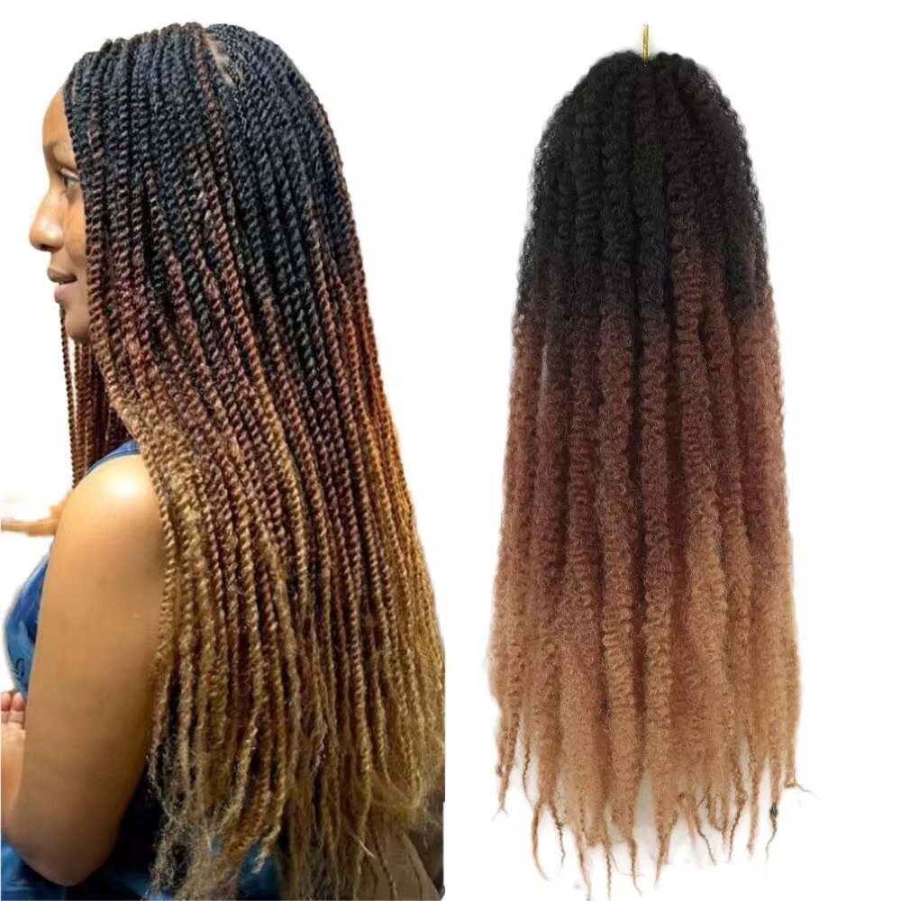 Extensions tressées synthétiques