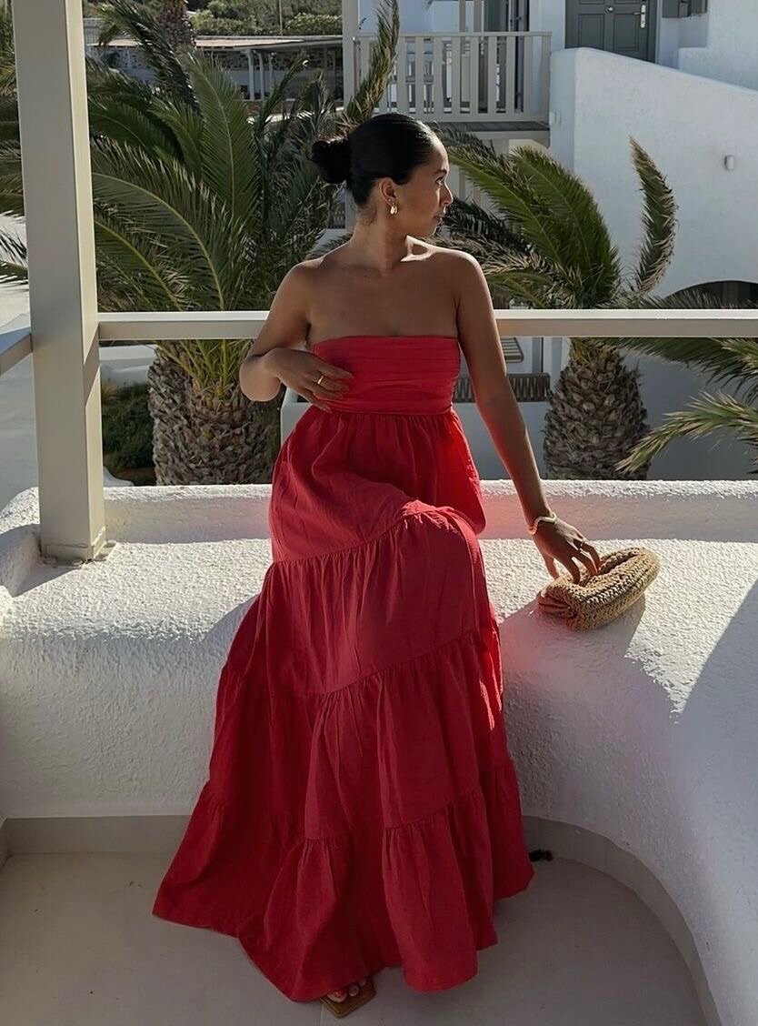 Robe longue élégante été