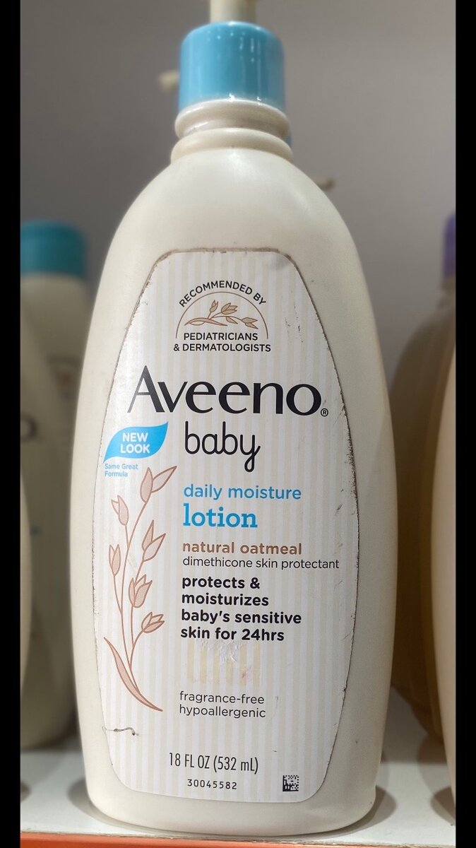 Aveeno baby lotion