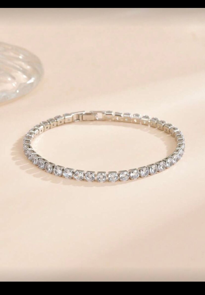 Bracelet élégant en cristaux