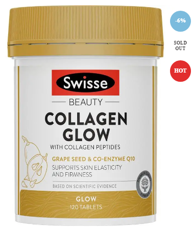 Swisse Beauty Collagen Glow With Collagen Peptides