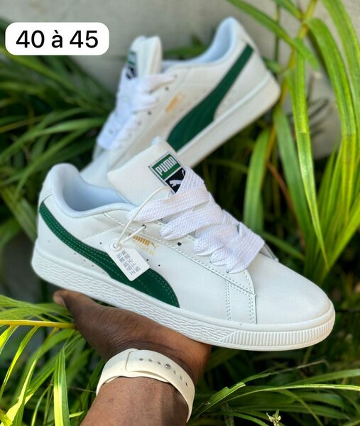 Puma blanc verts puma noir blanc puma blanc