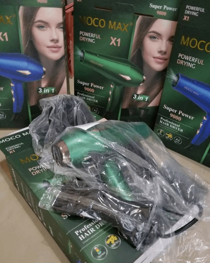MocoMax industrial hair blower