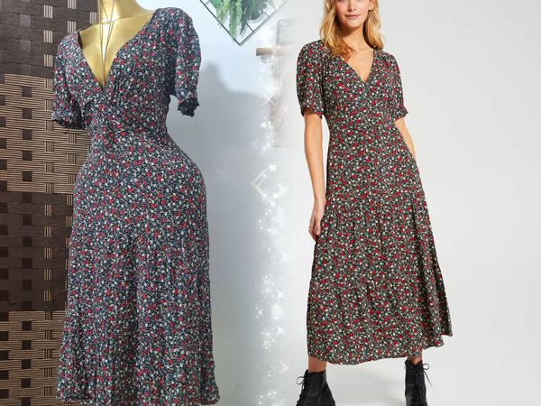 Robe fleurie élégante