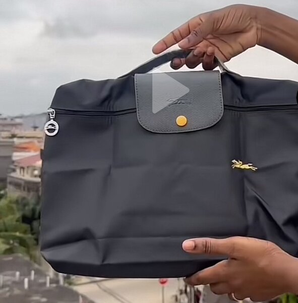 Sac long champ noire