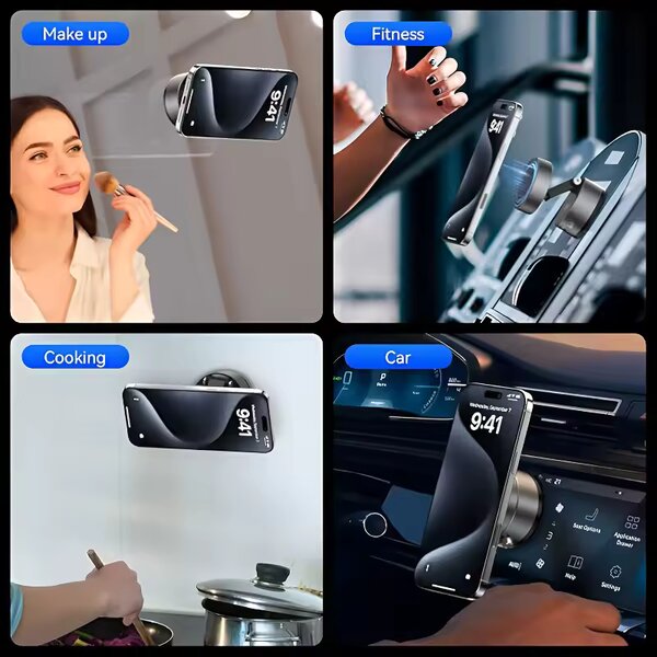 Support téléphone magnétique