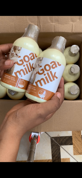 Goat milk body wash