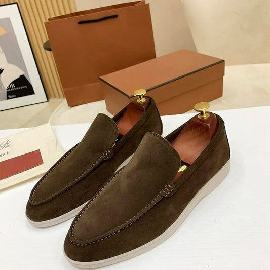 Mocassins en daim pour hommes